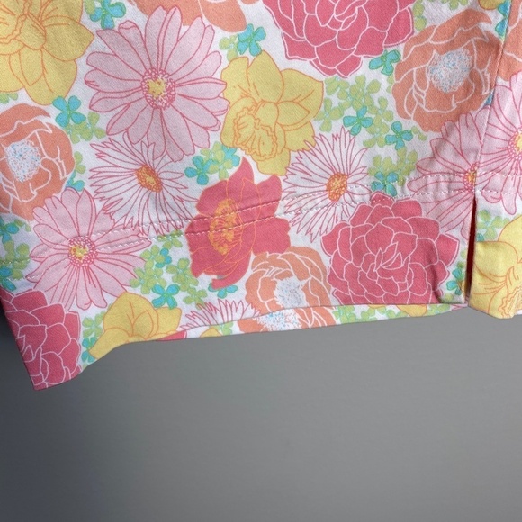 Fairway & Greene Women's Colorful‎ Spring Floral Print Golf / Walking Shorts 10 - Picture 5 of 13